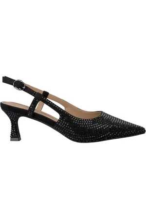 Alma en Pena Pumps, female, , 8 UK, Rhinestone kitten shoe