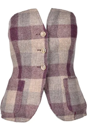 ERIKA CAVALLINI Wool Blend Sleeveless Knit Top