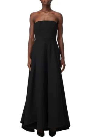 Emporio Armani Long Lurex Bustier Dress