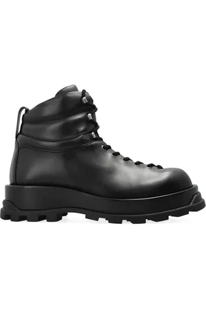 Jil Sander Leather Ankle Boots