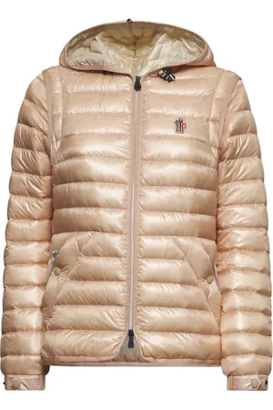 Moncler Winter Jackets, female, , L, Quilted Waterproof Coat with Hood
