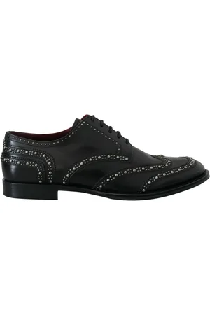 Dolce & Gabbana Elegant Studded Derby Shoes