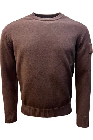 C.P. Company Round-neck Knitwear, male, , S, Urban Merino Crew Neck Jumper