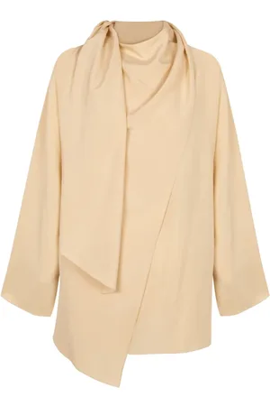 Cortana Blouses, female, , L, Silk Wrap Blouse