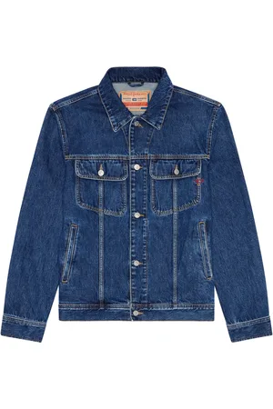 Diesel Denim Jackets, male, , M, D-Barcy Regular Trucker Jacket