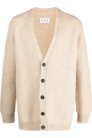 Maison Margiela Cardigans, male, , S, Alpaca Wool Cardigan