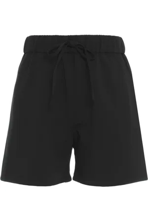 Gender Nylon Drawstring Bermuda Shorts