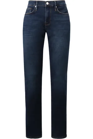 Frame Slim Fit Jeans with Metal Details
