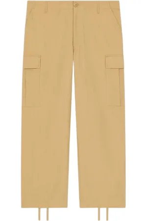 Kenzo Camel Cargo Trousers - Vintage Style