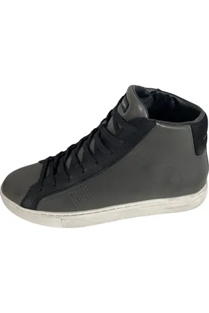 Crime london Essential High Sneaker Dark Grey