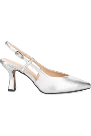 SANGIORGIO Pumps, female, , 4 UK, Elegant Leather Slingback Heels