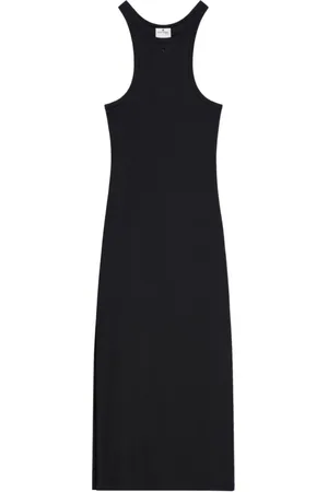 Courrèges Midi Dresses, female, , S, Ribbed Midi Dress