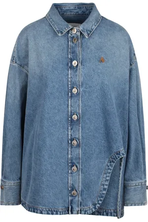 The Attico Denim Shirts, female, , S, Diana Denim Shirt