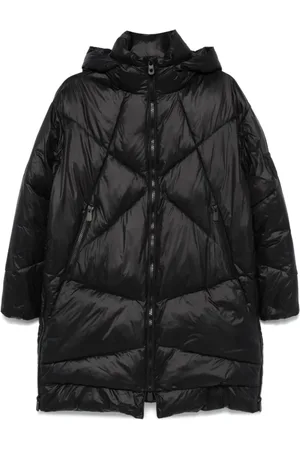 Pinko Quilted Coat with Hood