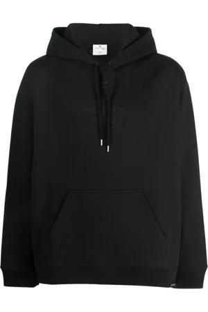 Courrèges Hoodies, male, , S, Hooded Cotton Sweatshirt