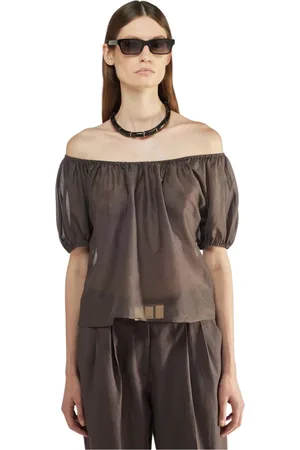 LIVIANA CONTI Blouses, female, , M, Grey Kimberly Shirts