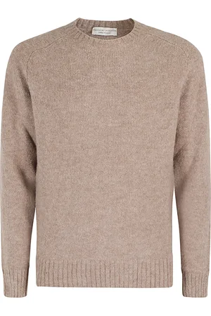 FILIPPO DE LAURENTIIS Round-neck Knitwear, male, , L, Hammer Shoulder Collar Necklace