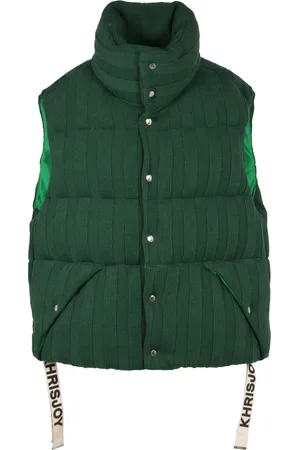 Khrisjoy Knitted Padded Bodywarmer with Logo Detail