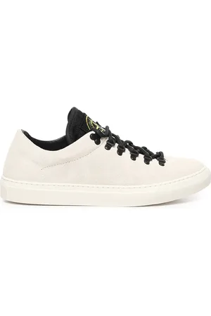 Stone Island Sneakers, male, , 10 UK, Trainers with Front Lace-Up Closure
