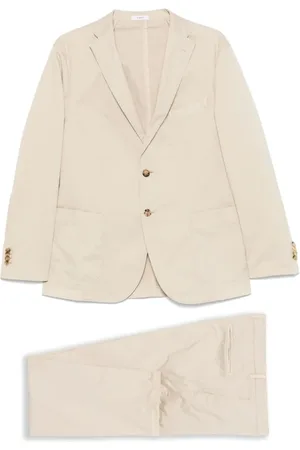 Boglioli Single Breasted Suits, male, , 3XL, Suit with Front Button Fastening