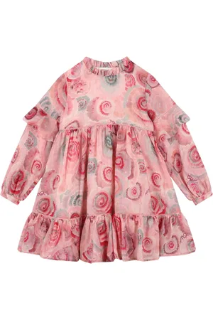 Chloé Spiral Print Ceremony Dress