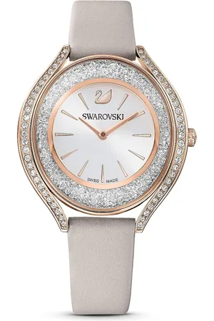 Swarovski Watches, female, , ONE SIZE, Crystalline Aura Leather Watch