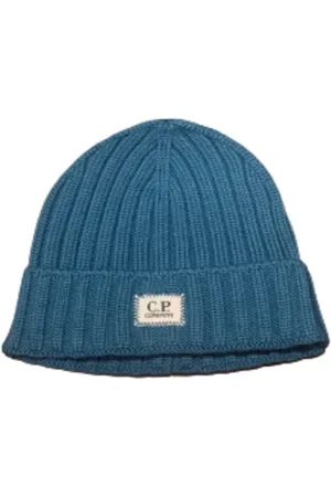 C.P. Company Beanies, male, , ONE SIZE, Patch Logo Beanie
