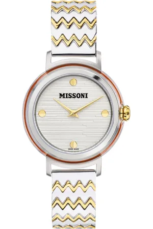Missoni Fiammato Stainless Steel Quartz Watch