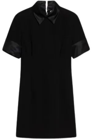 Sportmax Short Dresses, female, , S, Mini Dress with Satin Details