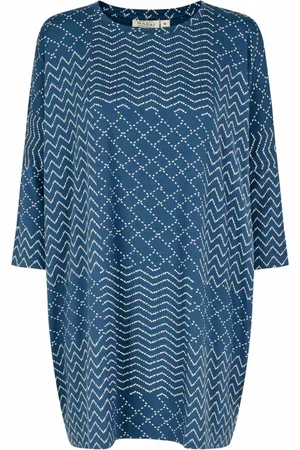 Masai Oversized Tunic 3/4 Sleeves Round Neck