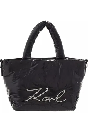 Karl Lagerfeld Tote Bags, female, , ONE SIZE, Signature Soft Sm Tote Nylon