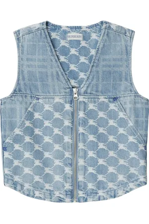 Burberry Vests, female, , 6 Y, Wendy Pale Short Jacket