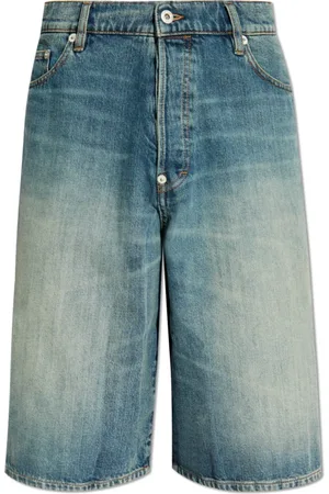 Kenzo Denim Shorts with Vintage Effect