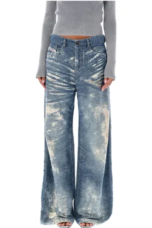 Diesel Vintage-inspired Wide-leg Jeans