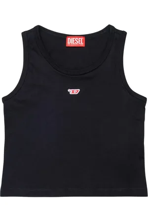 Diesel Sleeveless Tops, female, , 4 Y, Sleeveless Logo Top
