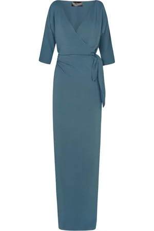 Cortana Wrap Dresses, female, , XL, Silk Wrap Dress