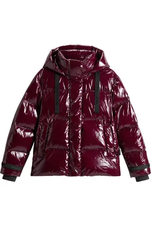Woolrich Down Jackets, female, , M, Short Nylon Parka with Duck Down