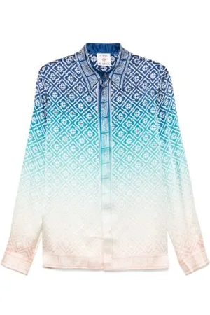 Casablanca Casual Shirts, male, , XS, Gradient Effect Shirt