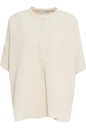 Gender Blouses, female, , M, Chic Linen Oversized Shirt