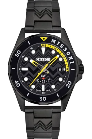 Missoni Watches, male, , ONE SIZE, GMT Sporty Elegance Analog Watch