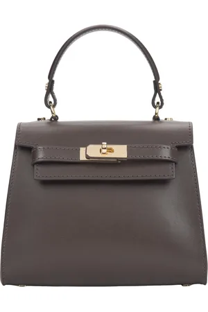 Estro Handbags, female, , ONE SIZE, Dark Satchel Handbag