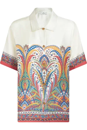 Etro Casual Short Sleeve Silk Shirt