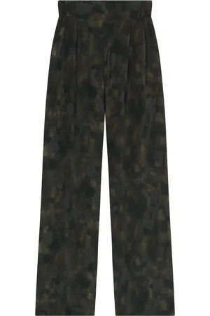 Cortana Wide Trousers, female, , L, Karlie Wide Silk Trousers