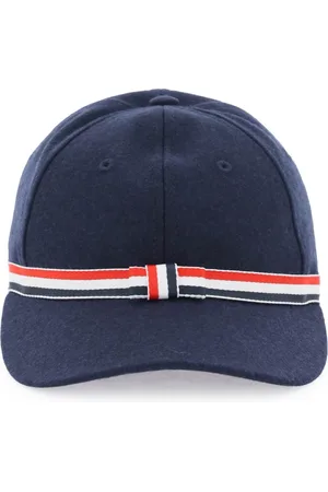 Thom Browne Baseball Cap in Wool Flannel