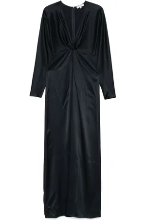 ANTONELLI Navy Twist Detail Dress