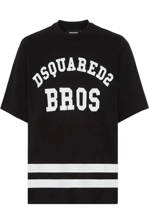 Dsquared2 T-Shirts, male, , L, Wash Football Fit Short Sleeve T-Shirt