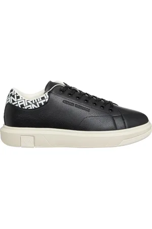Armani Exchange Sneakers, male, , 6 UK, Logo Multicolour Lace Trainers