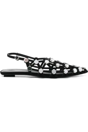 The Attico Grid Sandals