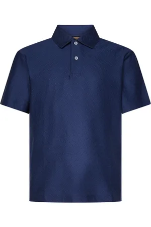 Missoni Polo Shirts, male, , M, Zigzag Pattern Polo Shirt