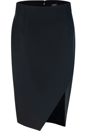 Liu Jo Pencil Skirts, female, , M, Side-slit Tailored Midi Skirt
